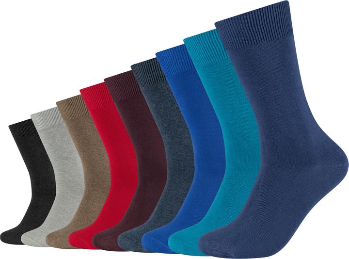 Camano Unisex comfort cotton Socken 9p (9er Pack, 35, 38)