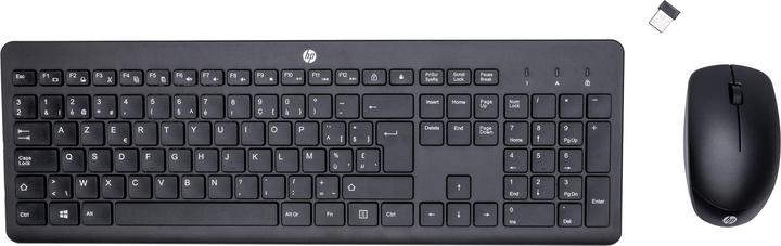 Immagine prodotto HP 230 - Set tastiera e mouse - wireless - AZERTY - Belgio - per 21, 22, 24, 27 Pavilion 24 (DE, Senza fili)
