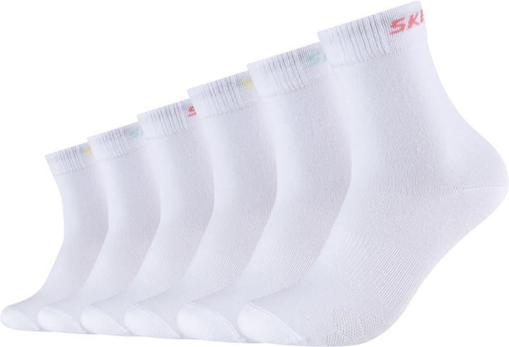 Skechers Girls Mesh Ventilation Socken 6p (6er Pack, 27, 30)