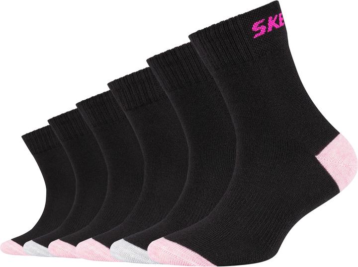 Skechers Girls Mesh Ventilation Socken 6p (6er Pack, 31, 34)