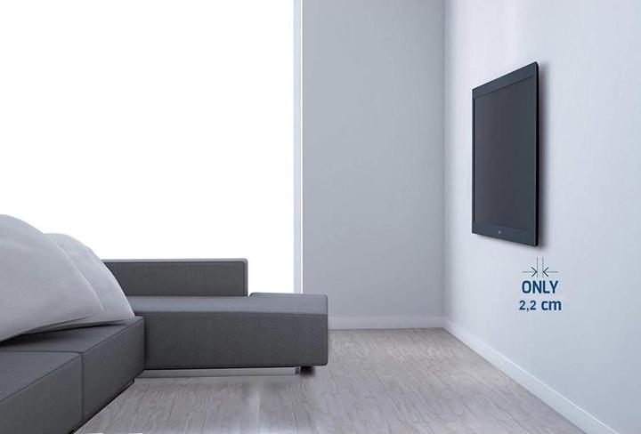 Image du produit Techly Support mural Slim pour OLED TV 32"-65", noir (Mur, 65", 30 kg)