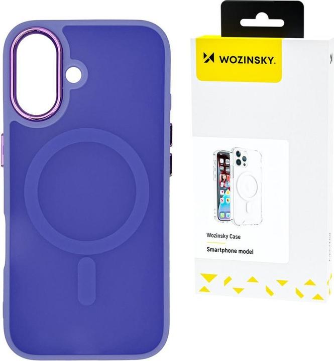 Actual product image Wozinsky Fashion Case MagSafe for Samsung Galaxy S25 - purple (Samsung Galaxy S25)