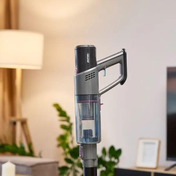 Productafbeelding MPM Snoerloze stofzuiger MOD-70 Zwart paars