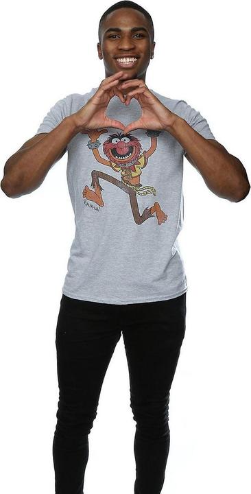 Actual product image Gildan Mens Classic Animal Heather T-Shirt (3XL)