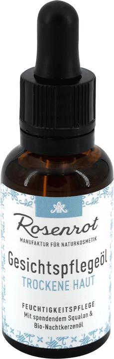 Rosenrot Gesichtspflegeöl Squalan & Nachtkerze (30 ml, Gesichtsöl)