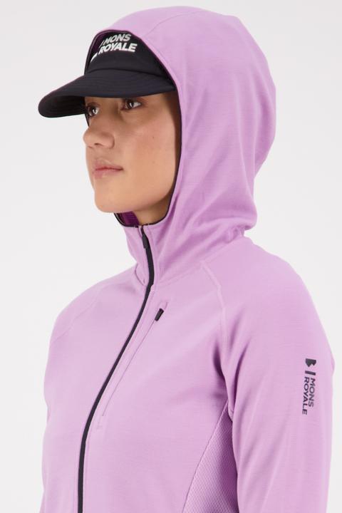 Produktbild Mons Royale Women's Approach Merino Shift Fleece Hood (M)