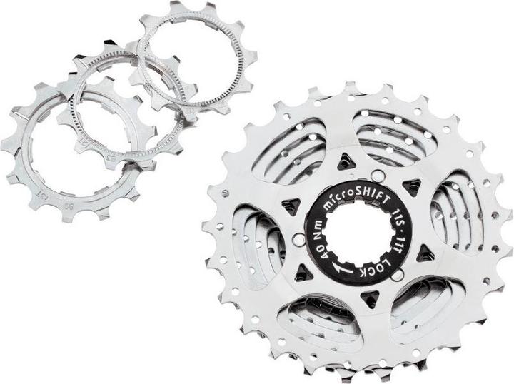 Actual product image Micro Shift Microshift Centos cassette 11. travel, steel, compatible with Shimano (11-speed, 11-32)