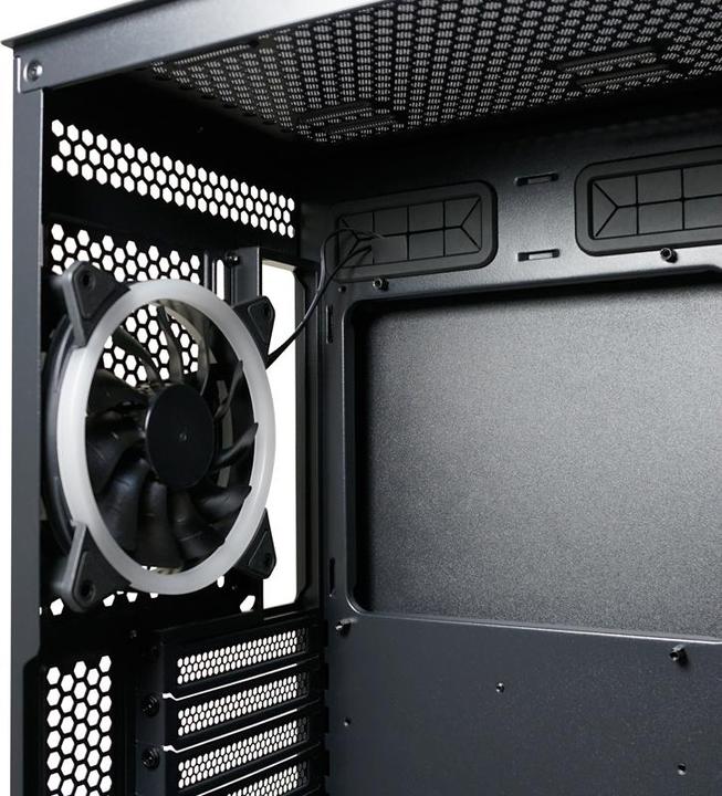 Image du produit LC-Power Gehuse Gaming 802B-ON Black Wandererd X RGB black retail (ATX, mATX, Mini-ITX)