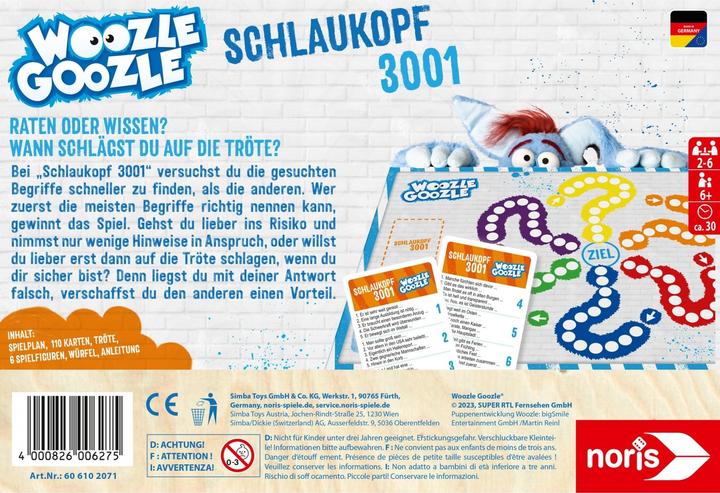 Noris Woozle Goozle - Smarty-pants 3001 (German)