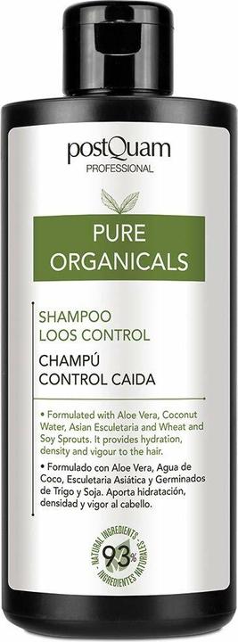 Postquam PURE ORGANICALS loos control shampoo 400 ml (400 ml, Flüssiges Shampoo)