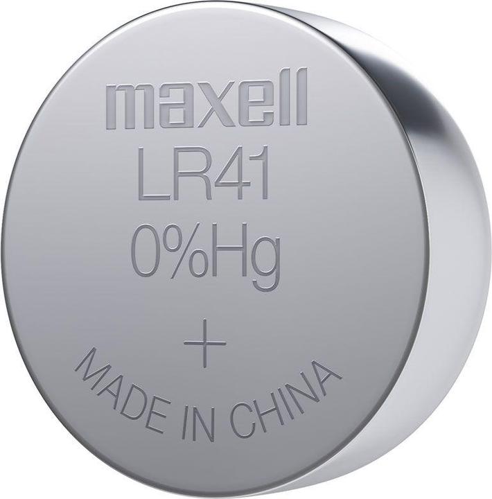 Image du produit Maxell LR41 (10 pcs, LR41, 28 mAh)