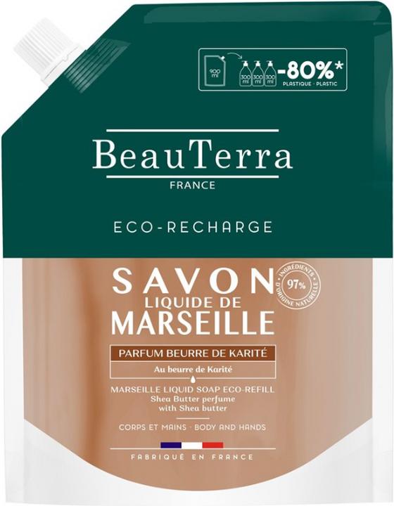 BeauTerra Fluessigse Mars ref Shea 900ml (Flüssigseife, 900 ml)