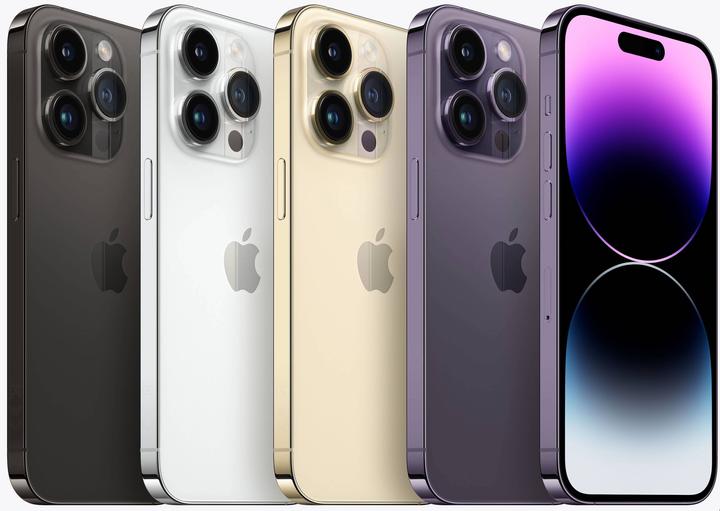 Actual product image Apple iPhone 14 Pro Max (1000 GB, Silver, 6.70", SIM + eSIM, 48 Mpx, 5G)
