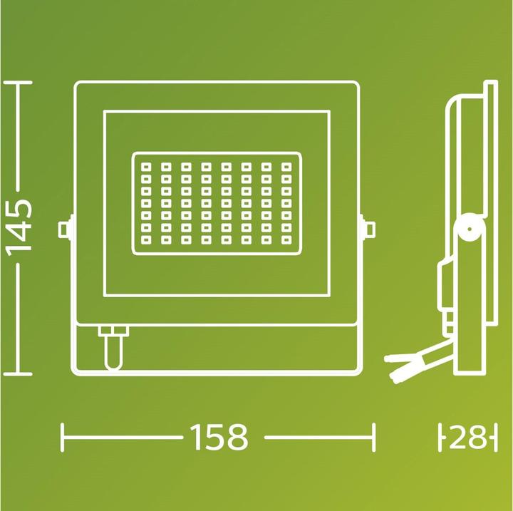 Immagine prodotto Philips Outdoor Flutlicht Lois (3200 lm, IP65)