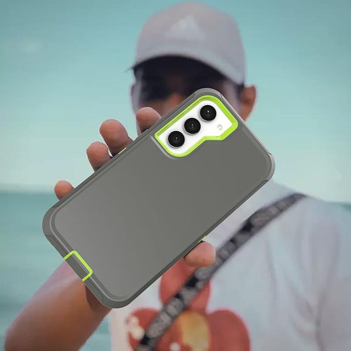 Produktbild RPD Samsung Galaxy S23 Plus - Outdoor Defender Case Grau und Grün (Samsung Galaxy S23+)