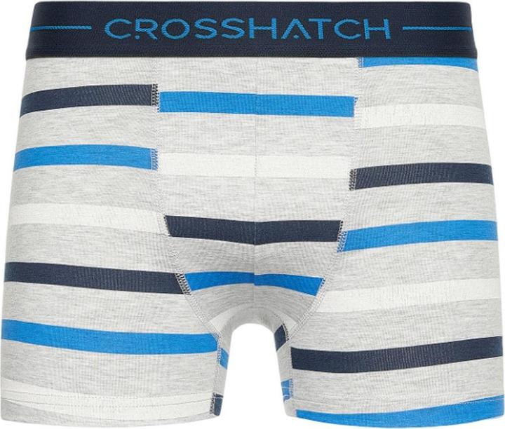 Actual product image Crosshatch Mens Warbler Boxer Shorts (Pack of 3) (M, pack of 3)