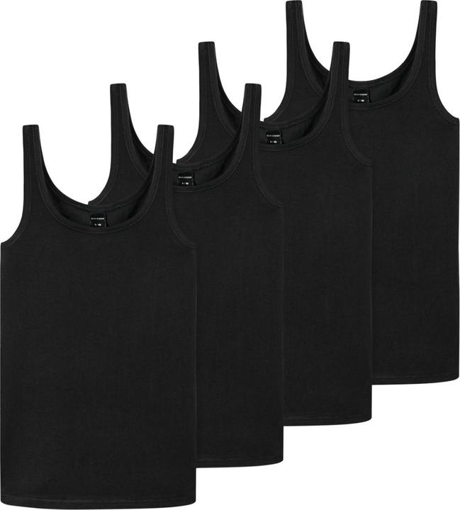Produktbild Schiesser 4er Pack Teens Girls 95/5 Organic Cotton Tops / Unterhemden (140)