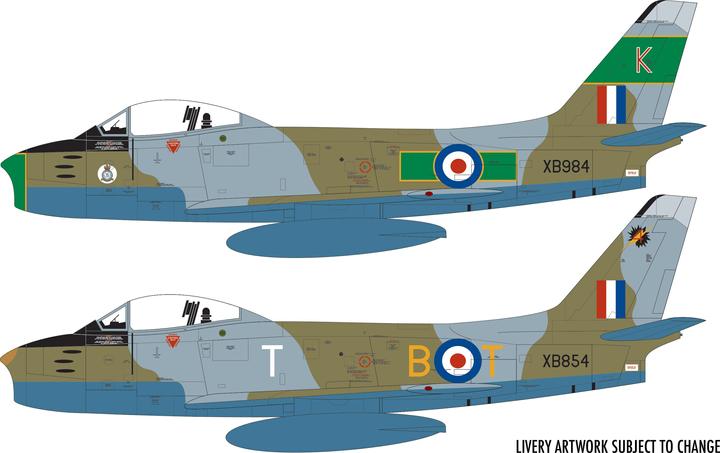 Immagine prodotto Airfix Kit Canadair Sabre F.4 1:48