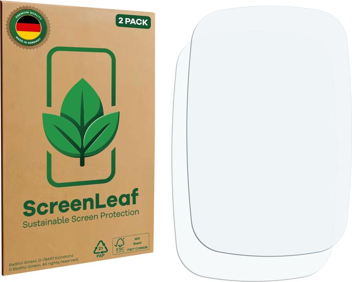 Produktbild ScreenLeaf Schutzfolie nachhaltiger Displayschutz Display Schutz Folie Klar Transparent