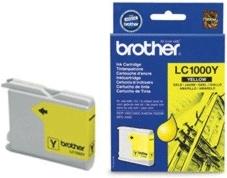 Actual product image Brother LC1000Y - Yellow - Original - Blister with audible/electromagnetic alarm (Y)