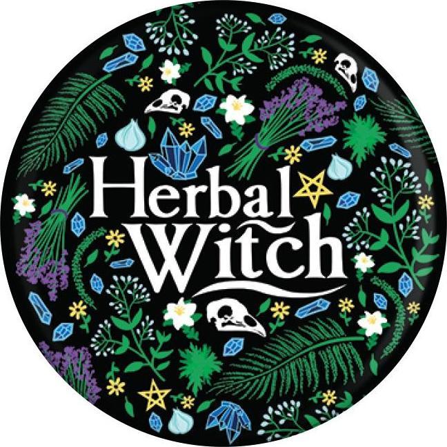 Actual product image Grindstore Badge Herbal Witch Tin