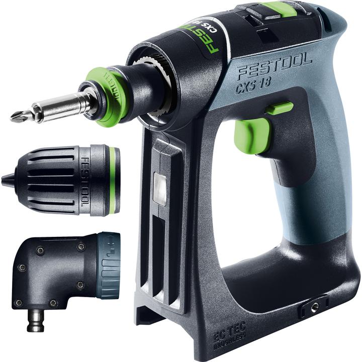 Produktbild Festool Akku-Bohrschrauber CXS 18-Basic-Set (Akkubetrieb)