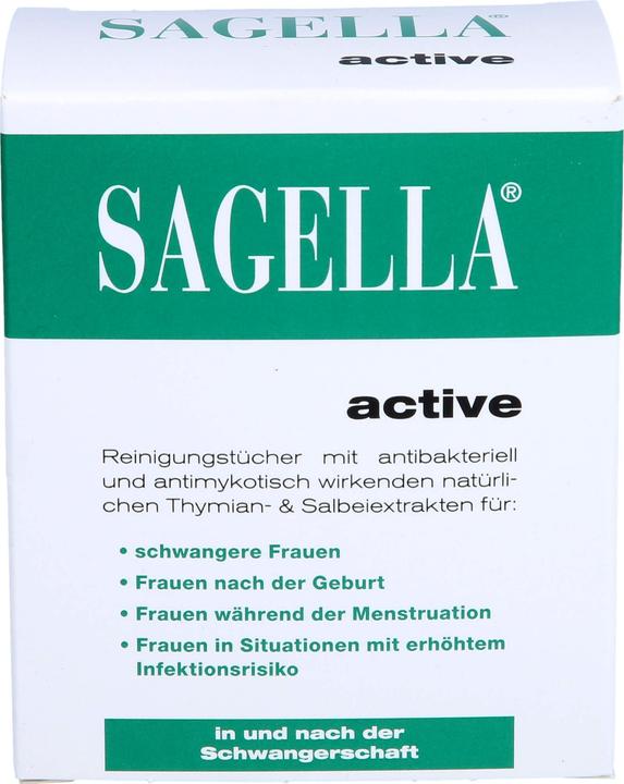 Sagella active, 10 St TUE (Intimtücher)