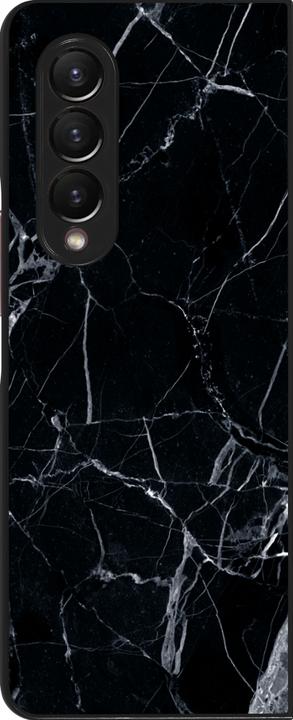 Actual product image PhoneLook Cover Marble Black 01 (Samsung Galaxy Z Fold4)