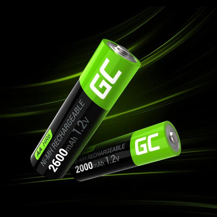 Productafbeelding GreenCell Oplaadbare batterij - 1,2 V (4 Pcs., AA, 2600 mAh)
