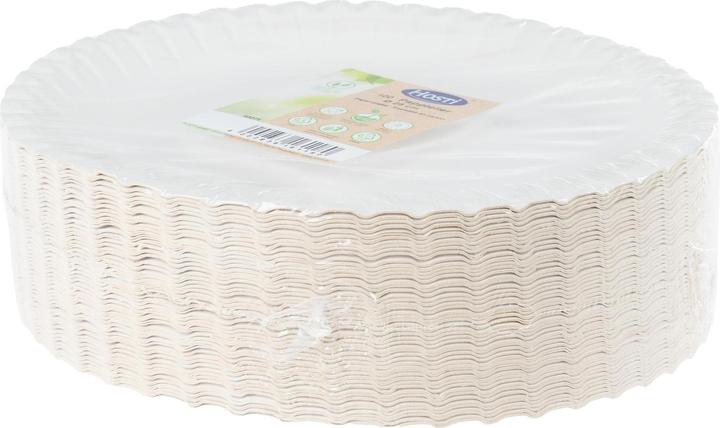 Produktbild Webstar Menuteller 23cm 18425 weiss 100 Stück (100 x)
