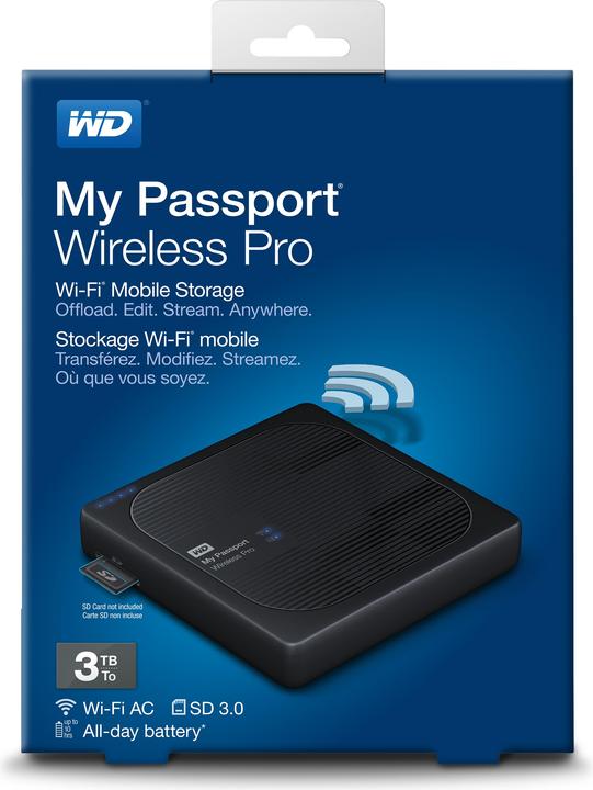 Produktbild WD My Passport Wireless Pro (3 TB)