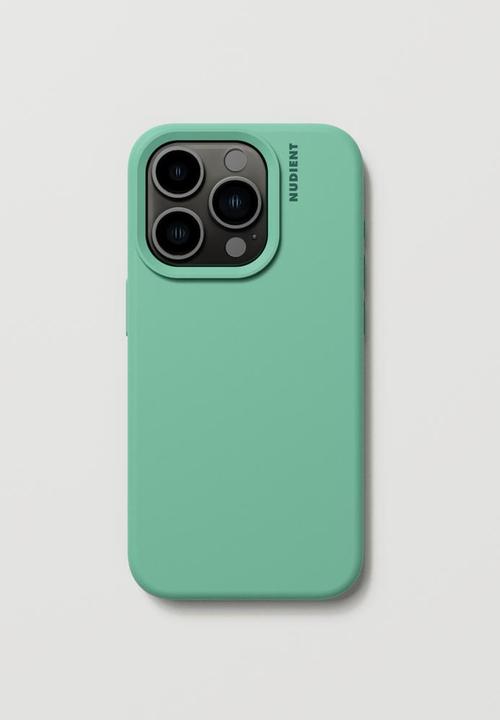 Immagine prodotto Nudient Cover posteriore Base Custodia iPhone 15 Pro Verde menta (Apple iPhone 15 Pro)