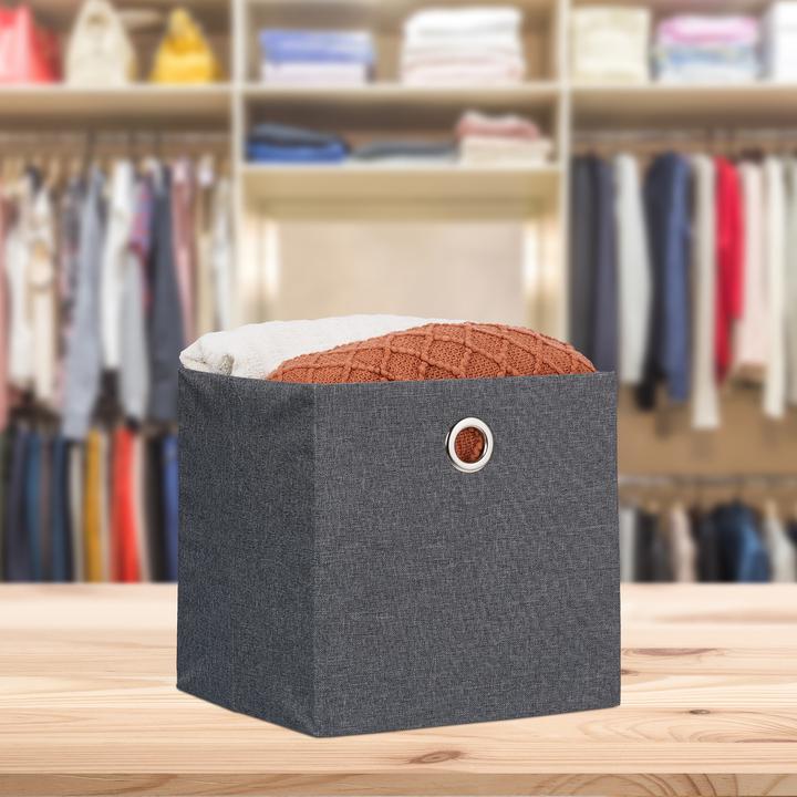 Produktbild Relaxdays 2x Aufbewahrungsbox (30.5 x 30.5 x 30.5 cm, 27 l)