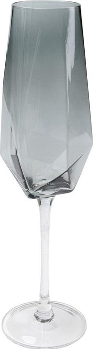 Image du produit Kare Design Flûte à champagne Diamond Smoke (36.50 cl, 1 Verres, Flûtes à champagne)