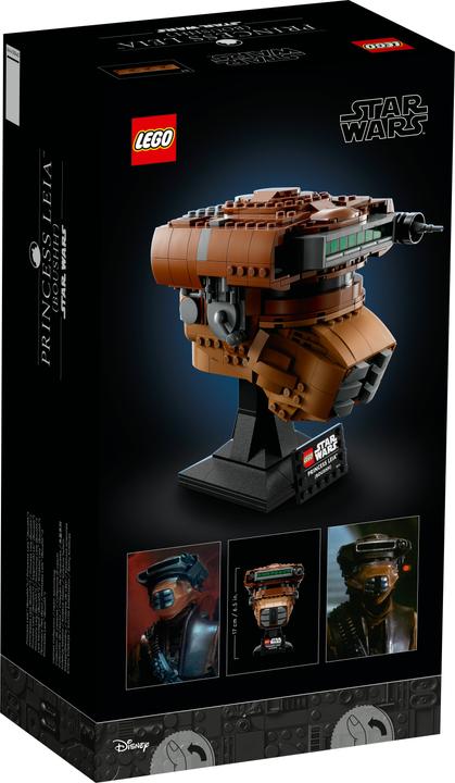 Actual product image LEGO Princess Leia Helmet (75351, LEGO Star Wars)