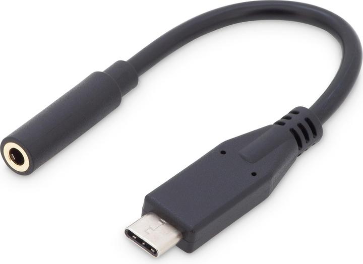 Digitus USB C – 3.5 mm Buchse Audio Adapter (0.20 m, USB)