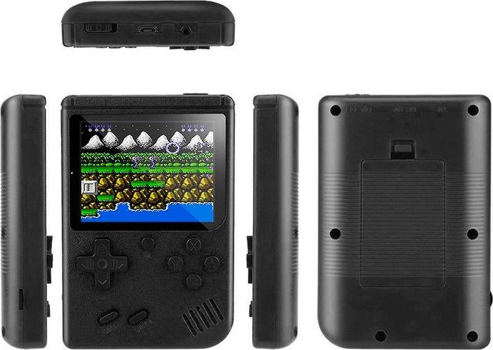 Produktbild VR Shinecon Handheld Retro-Konsole mit 400 Spielen