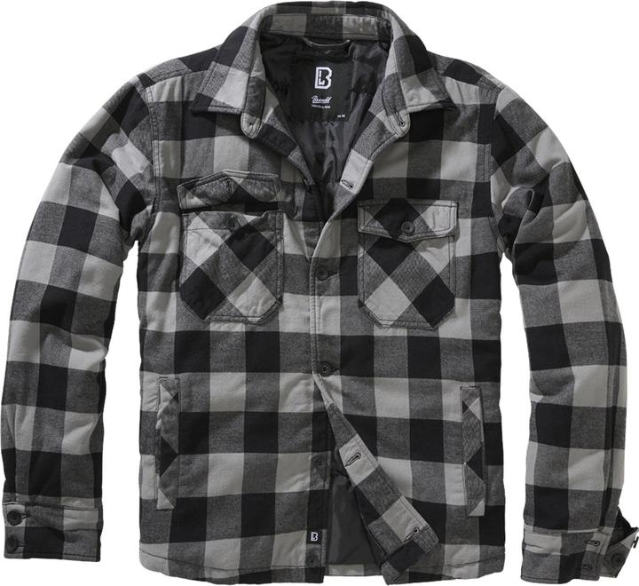 Image du produit Brandit Veste d'extérieur Lumber Taille L Couleur Noir/Charbon de bois (L)