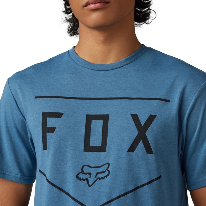 Image du produit Fox Tee 23 Shield Ss Tech Drk Slt S (S)