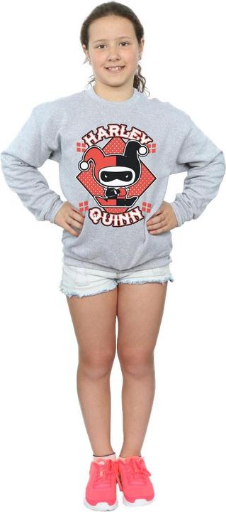 Image du produit - Sweat CHIBI HARLEY QUINN BADGE - Fille (116)