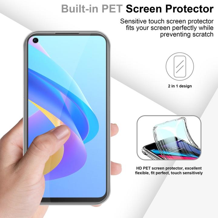 Actual product image Cadorabo TPU 360 Degree Case Cover for Oppo A36 / A76 (Oppo A36, Oppo A76)