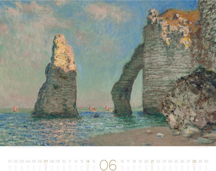 Actual product image Die Kunst der Stille Kalender 2026 (54 x 48 cm, Hardcover, French, German, English)