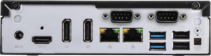Actual product image Shuttle Barebone XPC slim DH610 Black (Intel Core i3)