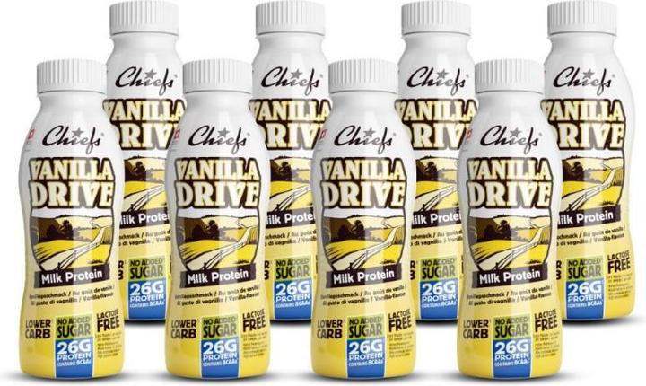 Actual product image Chiefs Milk Protein (Vanilla, 8 x)