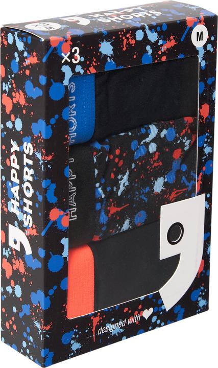 Actual product image Happy shorts Boxer shorts Casual Comfortable fit (XL, pack of 3)
