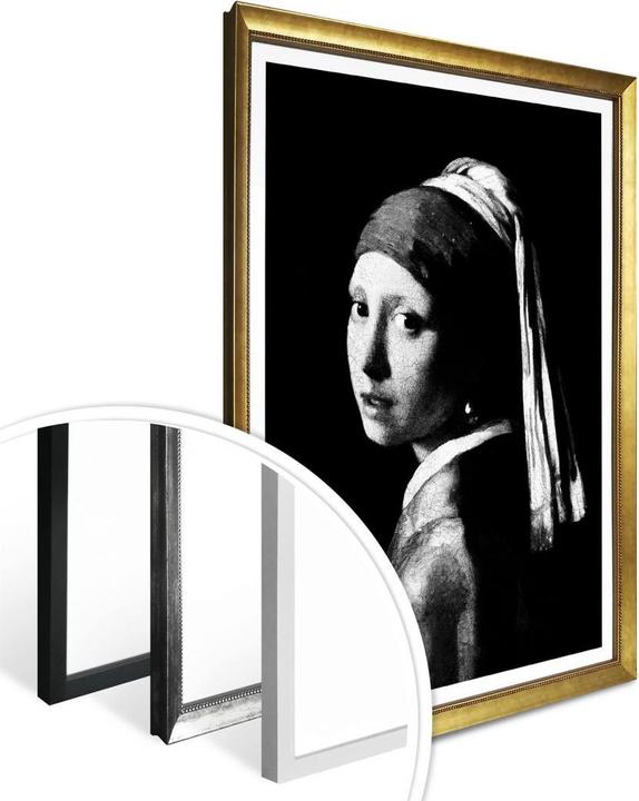Immagine prodotto Trenddeko Vermeer - La ragazza con l'orecchino di perla (40 x 50 cm)