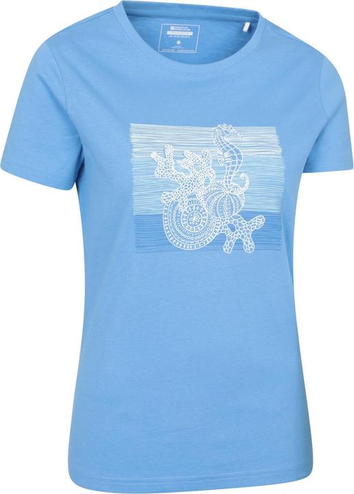 Actual product image Mountain Warehouse Womens/Ladies Seahorse T-Shirt (48 D)
