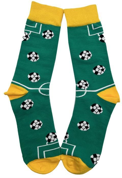 Musthaves Socken Grösse 38 - 45 cm - Football (Einzelpack, 38 - 45)