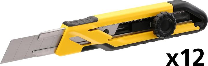 Immagine prodotto Stanley Coltello MPO Larghezza lama 18 mm Lunghezza 165 mm (Taglierini)