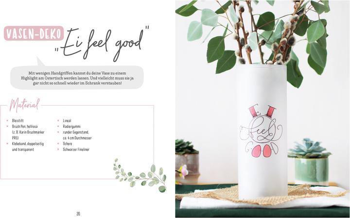 Actual product image Handlettering Easter (64 x, 21 x 17 x 1 cm)